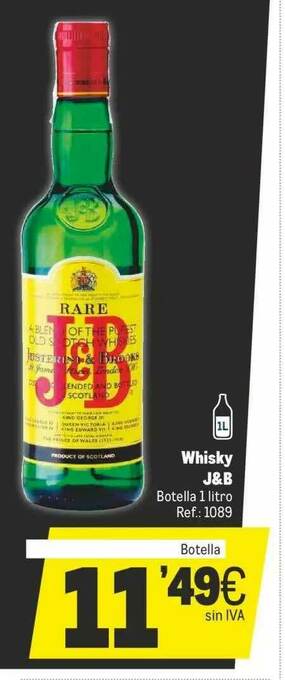 Makro Whisky J&b oferta