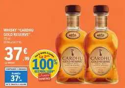 E.Leclerc "CARDHU GOLD RESERVE" Whisky oferta