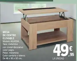 E.Leclerc Mesa de centro elevable. oferta