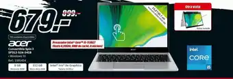 MediaMarkt Acer Convertible Spin 3 Sp313-51n-541b oferta