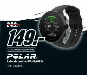 MediaMarkt Polar Reloj Deportivo Vantage M oferta