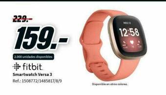 MediaMarkt Fitbit Smartwatch Versa 3 oferta