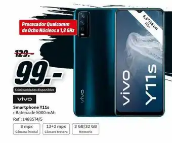 MediaMarkt Vivo Smartphone Y11s oferta