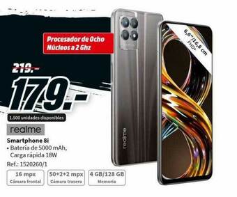MediaMarkt Realme Smartphone 8i oferta