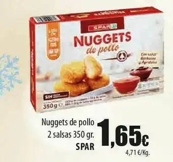 SPAR Lanzarote Nuggets De Pollo 2 Salas Spar oferta
