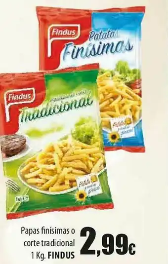 SPAR Lanzarote Papas Finísmas O Corte Tradicional Findus oferta