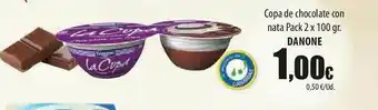 SPAR Lanzarote Copa De Chocolate Con Nata Pack 2 Danone oferta