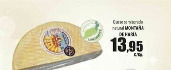 SPAR Lanzarote Queso Semicurado Natural Montaña De Haría oferta