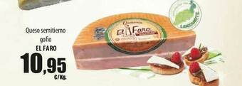 SPAR Lanzarote Queso Semitierno Gofio El Faro oferta