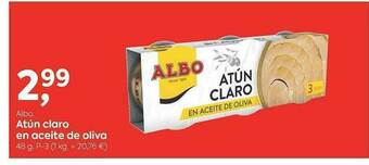 Suma Supermercados Albo Atun Claro En Aceite De Oliva oferta