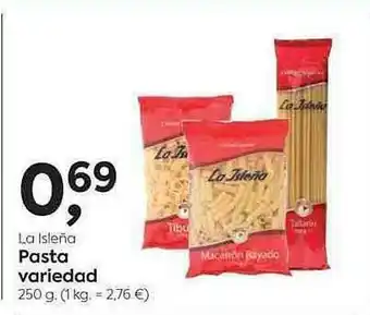 Suma Supermercados La Isleña Pasta Variedad oferta