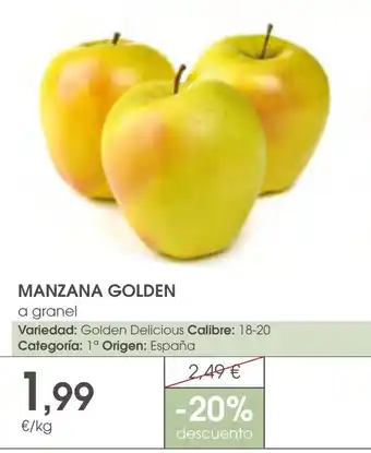 Supermercados Plaza Manzana golden oferta