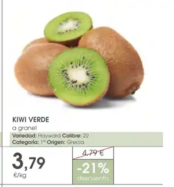 Supermercados Plaza KIWI VERDE oferta