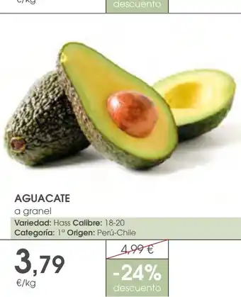 Supermercados Plaza AGUACATE oferta