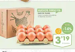 Supermercados Plaza Huevos frescos pazo de vilane oferta