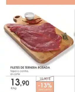 Supermercados Plaza Filetes de ternera rosada oferta