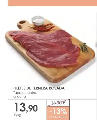 Supermercados Plaza Filetes de ternera rosada oferta