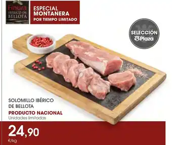 Supermercados Plaza SOLOMILLO IBÉRICO DE BELLOTA oferta