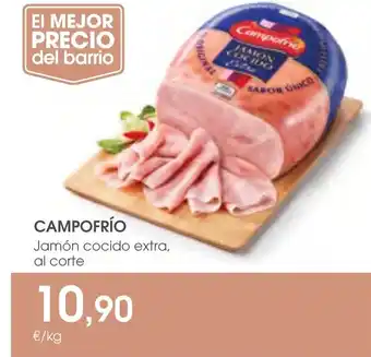 Supermercados Plaza CAMPOFRÍO Jamón cocido extra, al corte oferta