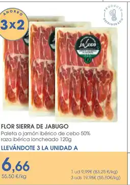 Supermercados Plaza FLOR SIERRA DE JABUGO oferta