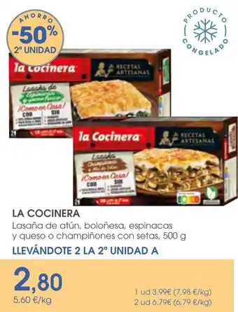 Supermercados Plaza LA COCINERA oferta