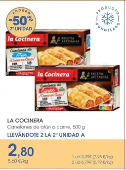 Supermercados Plaza LA COCINERA oferta