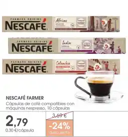 Supermercados Plaza NESCAFÉ FARMER oferta