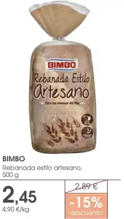 Supermercados Plaza BIMBO oferta