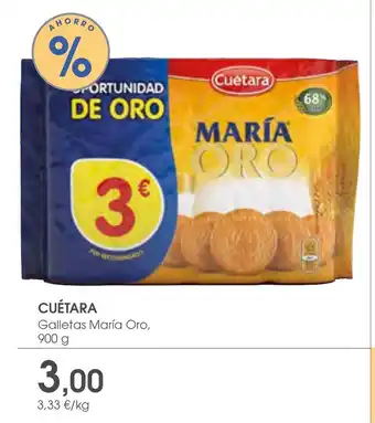 Supermercados Plaza CUÉTARA oferta