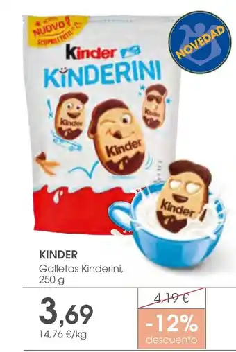 Supermercados Plaza KINDER oferta