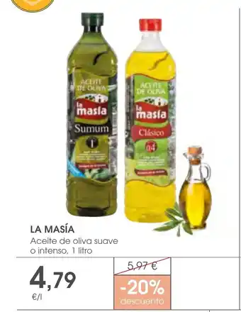 Supermercados Plaza LA MASÍA oferta