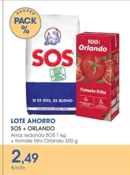 Supermercados Plaza LOTE AHORRO SOS + ORLANDO oferta