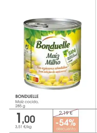 Supermercados Plaza BONDUELLE oferta