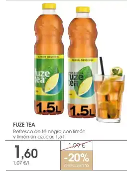 Supermercados Plaza FUZE TEA oferta