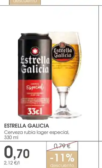 Supermercados Plaza ESTRELLA GALICIA oferta