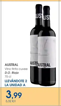 Supermercados Plaza AUSTRAL oferta