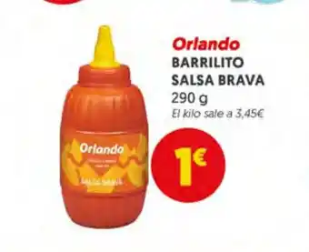 Supermercados Plaza Orlando BARRILITO SALSA BRAVA oferta