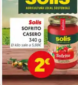 Supermercados Plaza solis Solis SOFRITO CASERO oferta