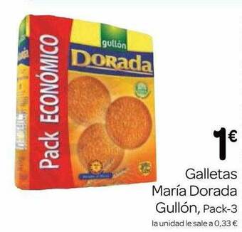 Supermercados El Jamón Galletas Maria Dorada Gullón oferta