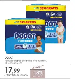 Supermercados Plaza DODOT oferta