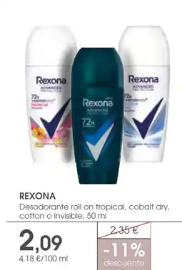 Supermercados Plaza Rexona oferta