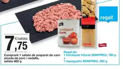 BonpreuEsclat Comprant 1 safata de preparat de carn oferta