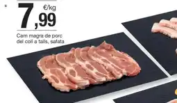 BonpreuEsclat Carn magra de porc del coll a talls, safata oferta