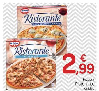 Supermercados El Jamón Pizzas Ristorante oferta