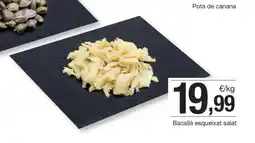 BonpreuEsclat Bacallà esqueixat salat oferta