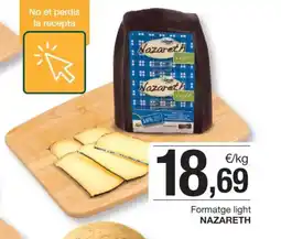 BonpreuEsclat Formatge light NAZARETH oferta