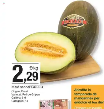 BonpreuEsclat Meló sencer BOLLO oferta