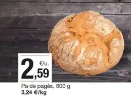 BonpreuEsclat Pa de pagès oferta