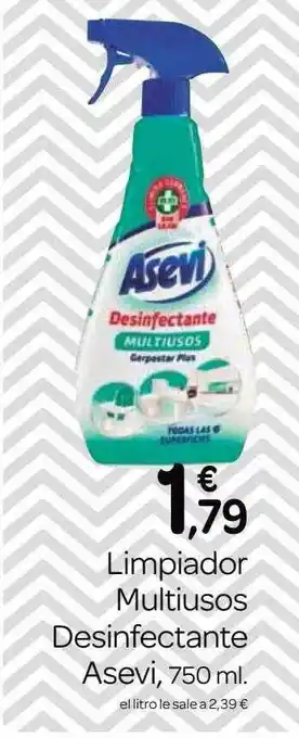 Supermercados El Jamón Limpador Multiusos Desinfectante Asevi oferta