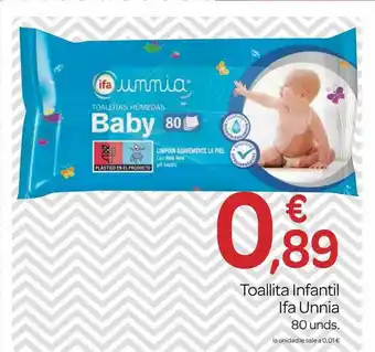 Supermercados El Jamón Toallita Infantil Ifa Unnia oferta
